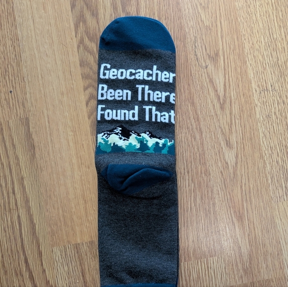 Geocacher Themed Socks For Men Or Women - Picture 2 of 3